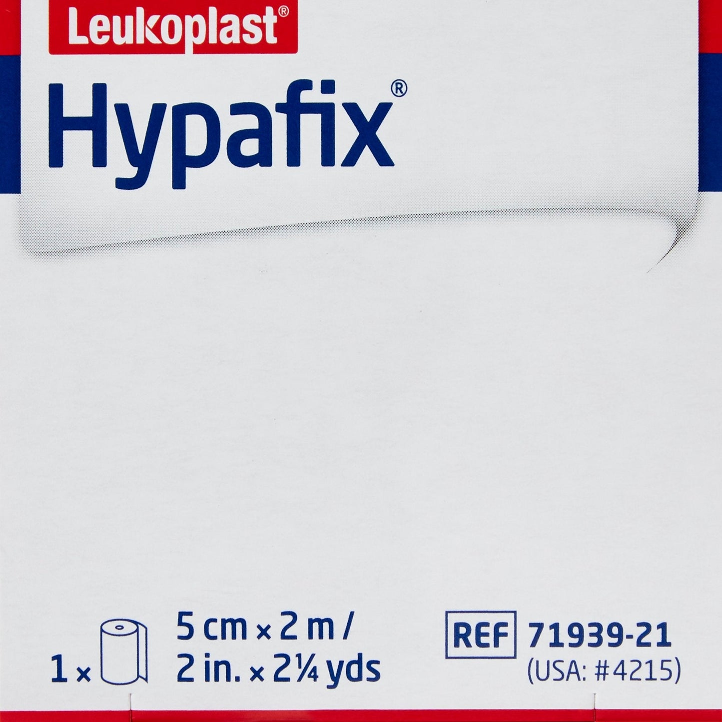 Hypafix® Nonwoven Dressing Retention Tape, 2 Inch x 2 Yard, White 4215