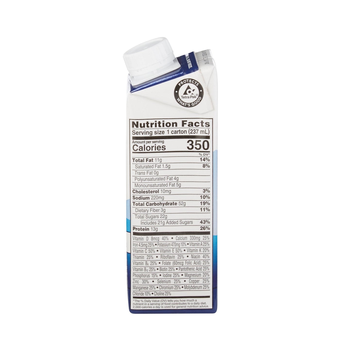 Ensure® Plus Therapeutic Nutrition, Chocolate, 8-ounce carton 64911