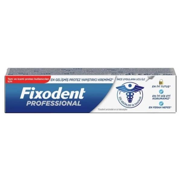Fixodent Professional Denture Adhesive Cream - 40g - Secure Fit for Full & Partial Dentures
