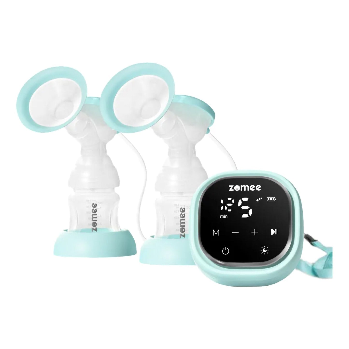 Zev Supplies Corp Zomee Double Electric Breast Pump Kit NY Z2 BUNDLE, 1 Each