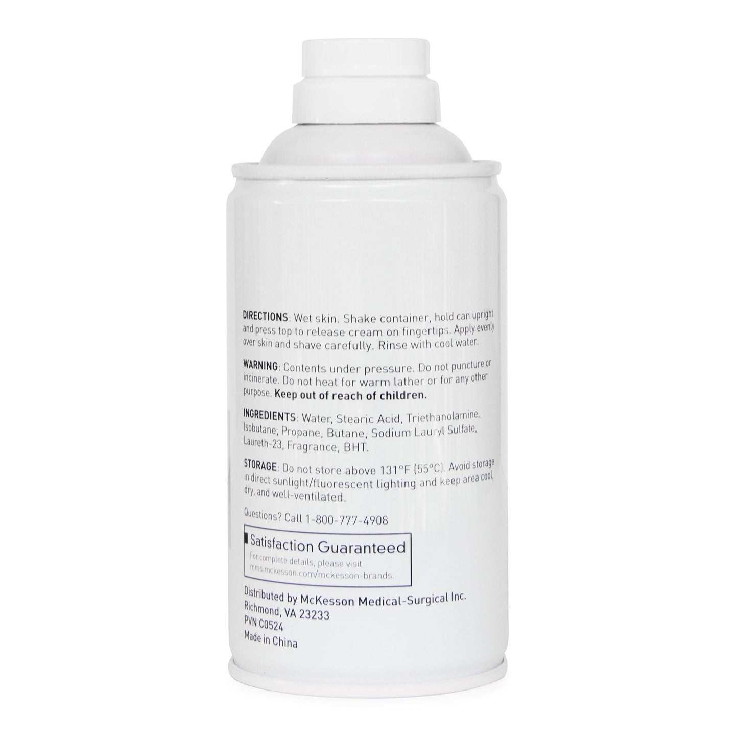 McKesson Shaving Cream, 11 oz Aerosol Can 16-SCF11