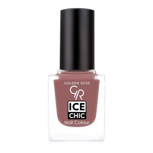 Golden Rose Ice Chic Nail Colour 129 - Long Lasting Nail Polish for Fashionable Nails