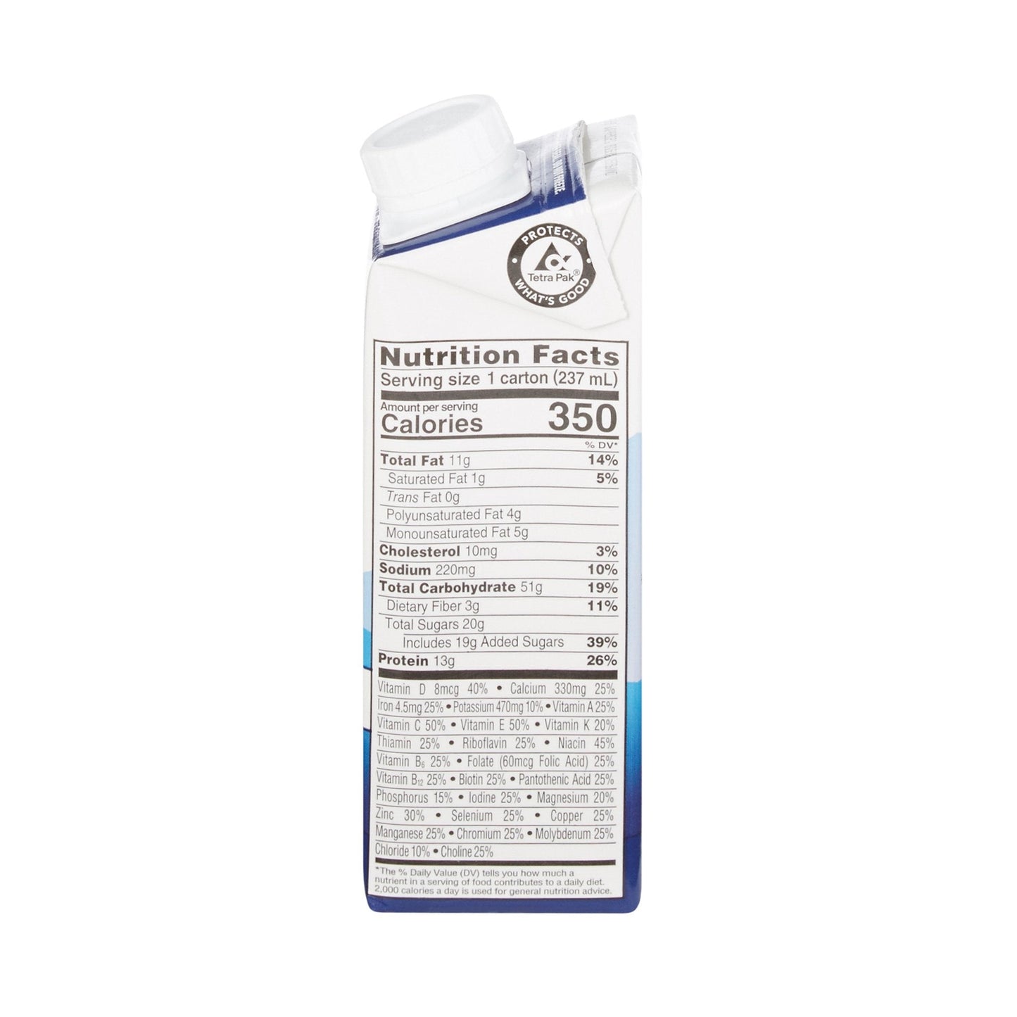 Ensure® Plus Therapeutic Nutrition, Vanilla, 8-ounce carton 64905
