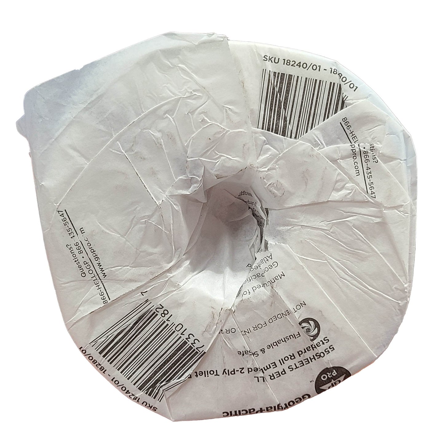 preference Toilet Tissue White Two-Ply Standard Size 18280/01