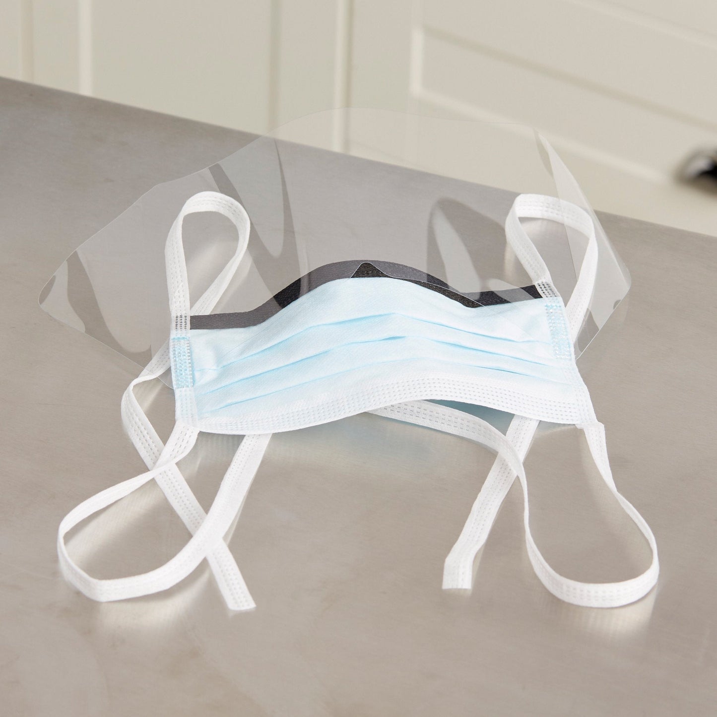 McKesson Surgical Mask with Eye Shield 91-1600