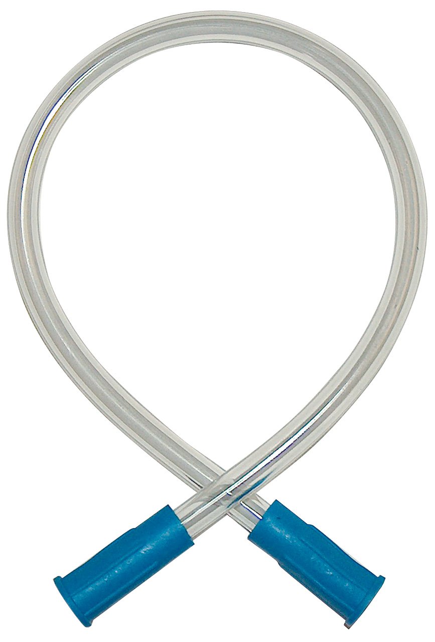 Suction Tubing Clear 10 Inch Length PVC Sterile - SUCP TUBING 10