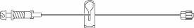 IV Extension Set SafeLine* Needle-Free Port Micro Bore 7 Inch Tubing Without Filter - NF1310