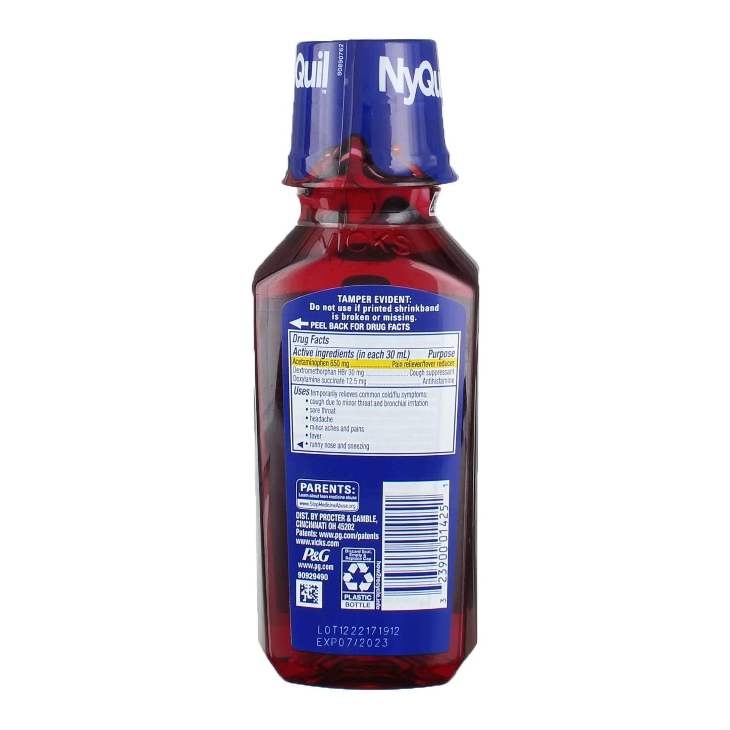 Vicks NyQuil Cold & Flu Liquid 37000080808