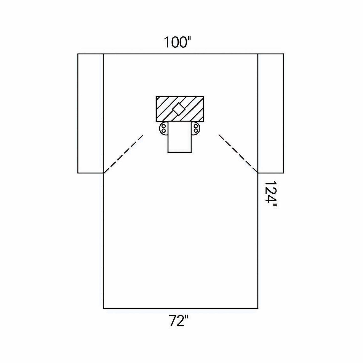 O&M Halyard Inc Halyard Sterile Thyroid EENT Drape, 100 x 72 x 124 Inch 89258, Case of 10