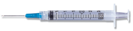 Substitute for BD PrecisionGlide™ 3mL Syringe w/ Detachable 26G x 5/8" Hypodermic Needle w/o Safety - 309587