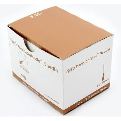 Bulk Buy! PrecisionGlide™ Hypodermic Needle 1/2 Inch 30 G - 305106 Case of 1000