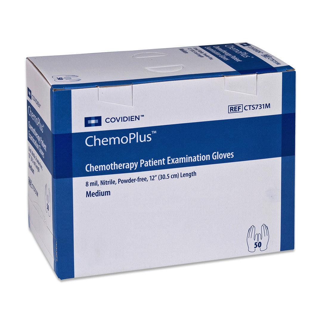 Covidien ChemoPlus™ 8 mil Nitrile Gloves (Sterile)