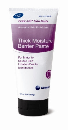 Skin Protectant Critic-Aid® 2.5 oz. Pump Tube Paste CHG Compatible - 1944