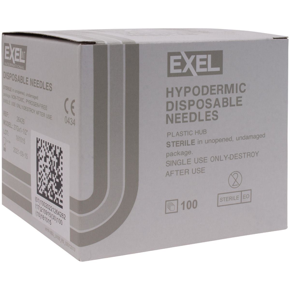 EXEL Hypodermic Needles w/ Regular Wall - 264XX
