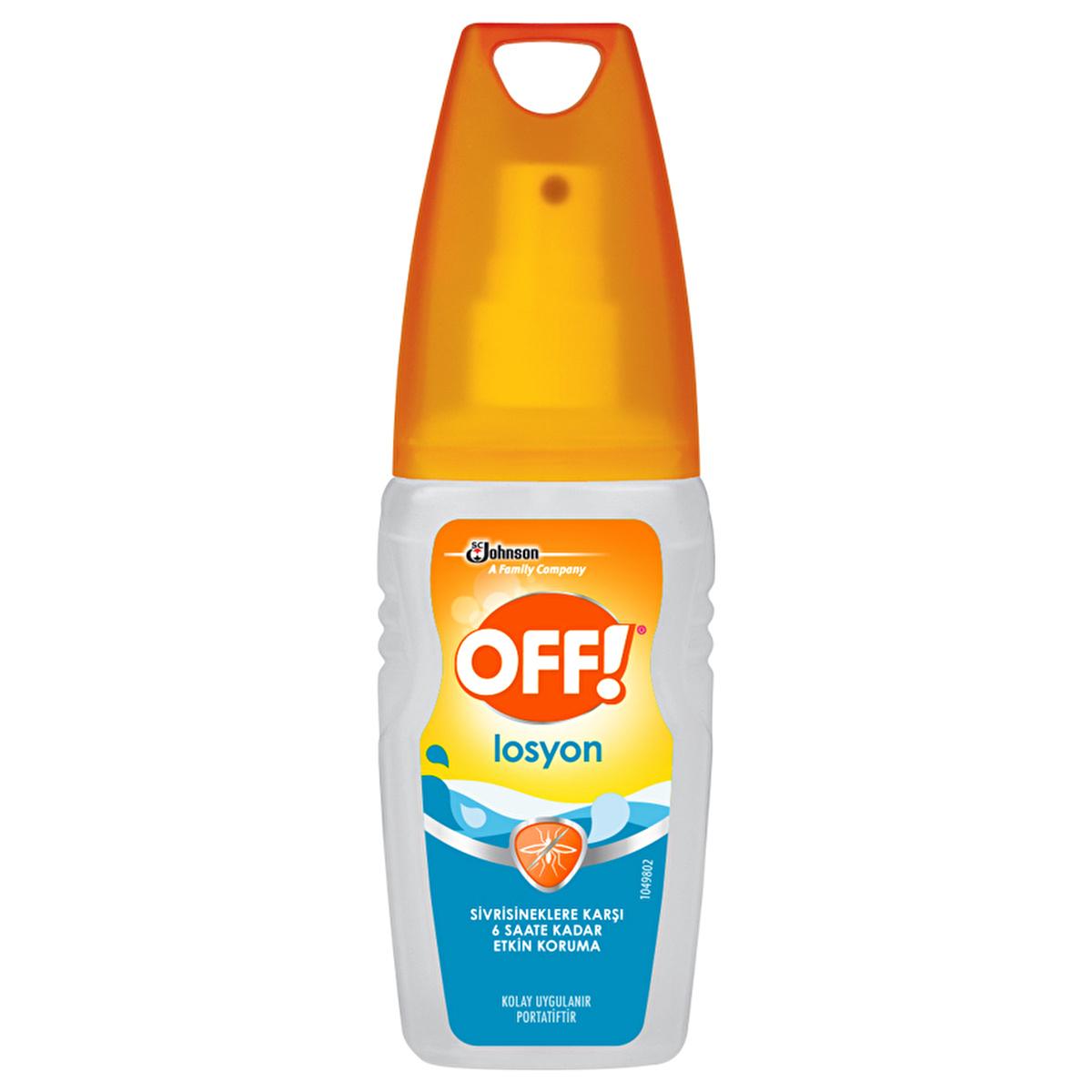 Off Aqua Sinekkovar Insect Repellent Spray - 6 Hours Protection, 3.38 fl oz