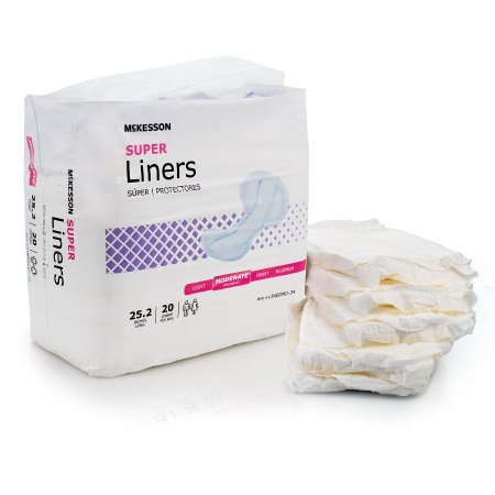 McKesson Incontinence Liners Regular Absorbency - LINERMD2