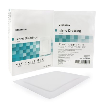 McKesson Adhesive Island Dressing - Sterile