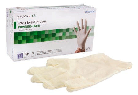 McKesson Confiderm® CL PF Latex Exam Gloves 14-4