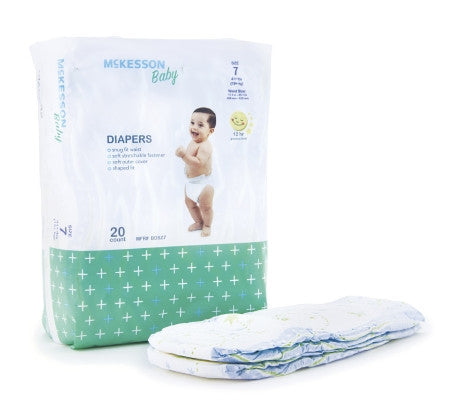 McKesson Disposable Baby Diapers 12 hr. Protection - BDSZ