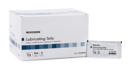 Lubricating Jelly McKesson 5 Gram Individual Packet Sterile - 16-8946