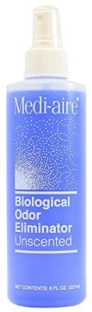 Deodorizer Medi-aire® Biological Odor Eliminator Liquid 8 oz. Bottle Unscented - 7018U