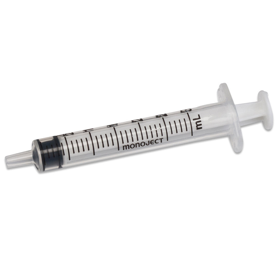 Monoject™ 3 mL 22 G x 1" Standard Syringes Rigid Pack - 8881513231