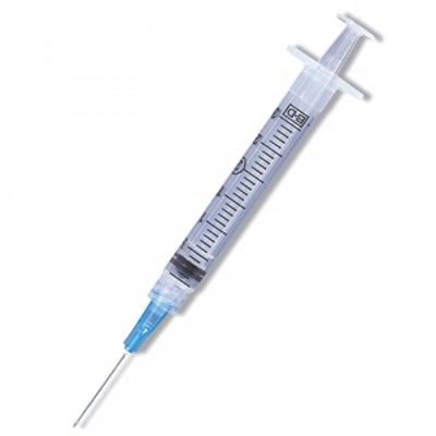 Standard Hypodermic Syringe with Needle PrecisionGlide™ 3 mL 1 Inch 23 Gauge NonSafety Thin Wall - 309571