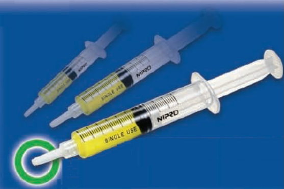 Nipro Medical 10mL Syringe with Hypodermic Needle 21G X 1" - JD+10L2125-WEI