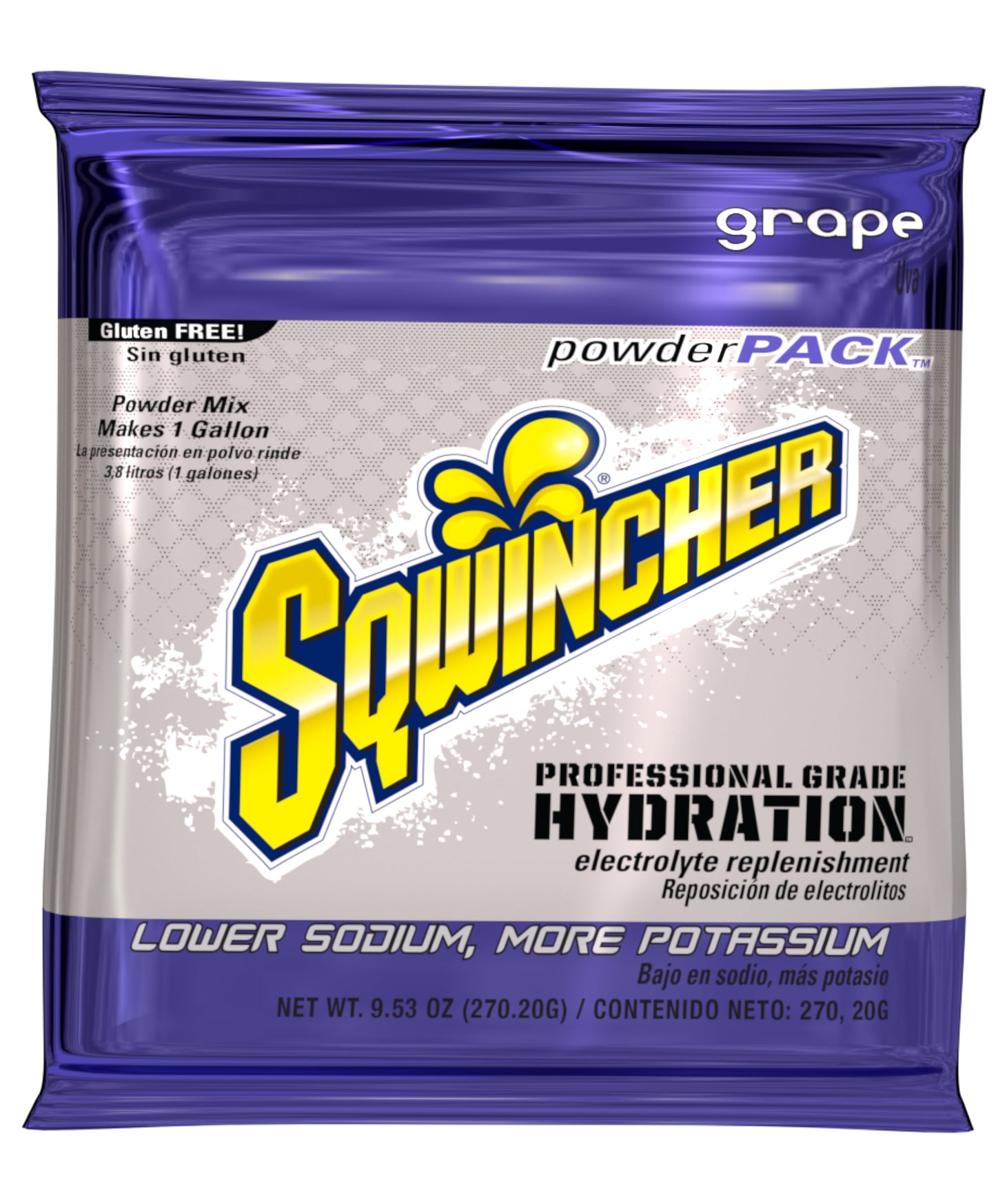 Sqwincher 1 Gallon Electrolyte Powder Pack Drink Mix - MC600