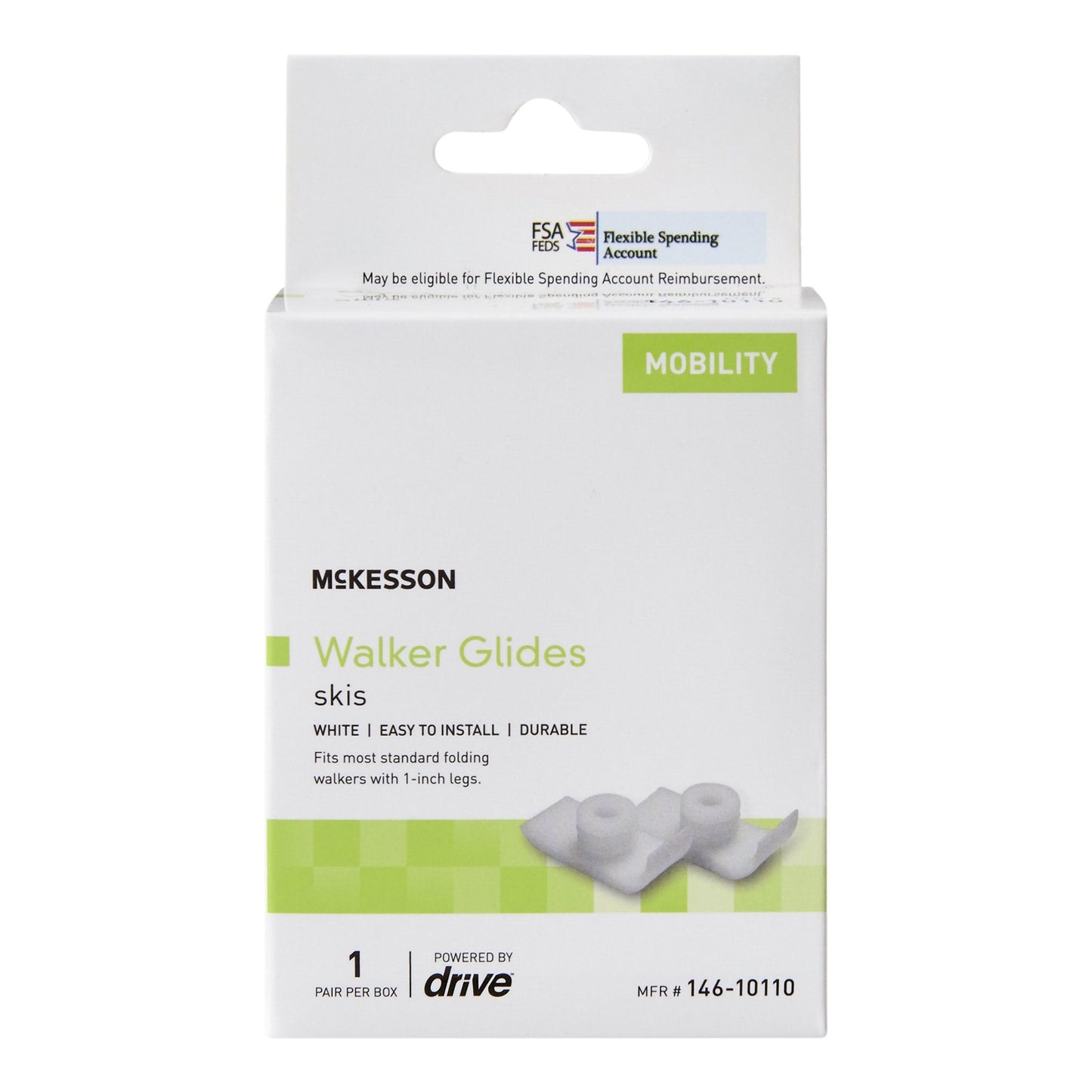 McKesson Glide Ski 146-10110