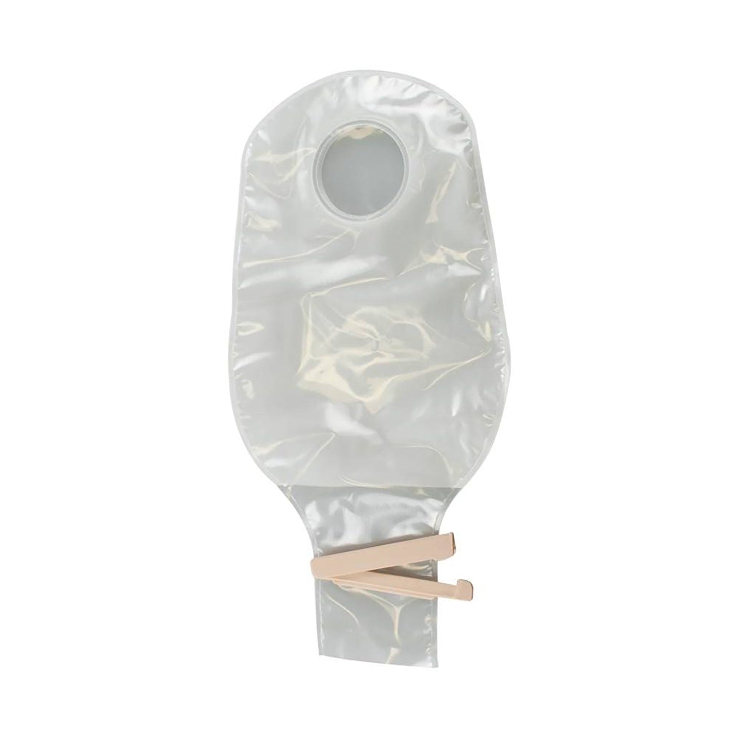 Sur-Fit Natura Two-Piece Transparent Colostomy Pouch, 1¾ Inch Flange 401512