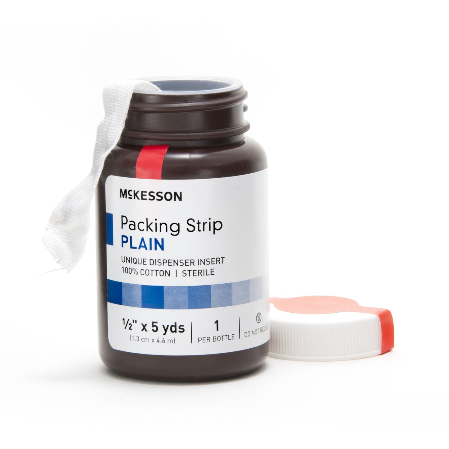 McKesson Packing Strip, ½ Inch x 5 Yard 61-59220
