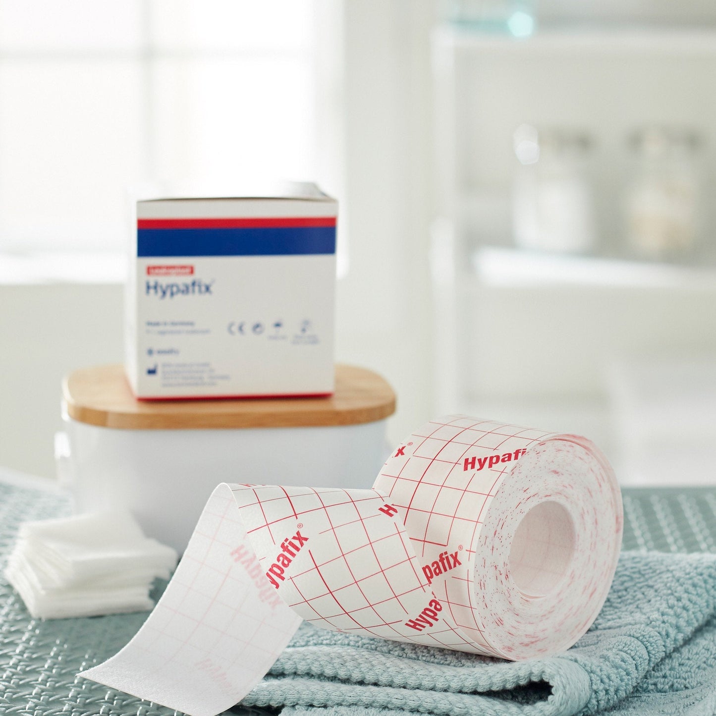 Hypafix® Nonwoven Dressing Retention Tape, 2 Inch x 10 Yard, White 4209