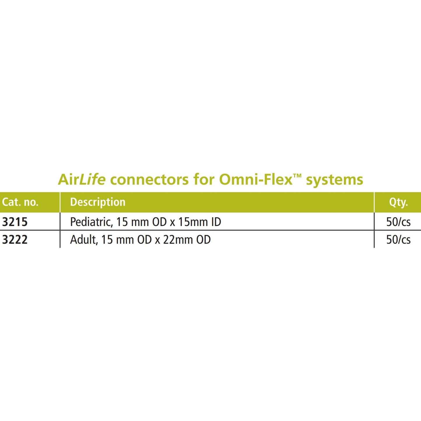 AirLife® Connector 3222