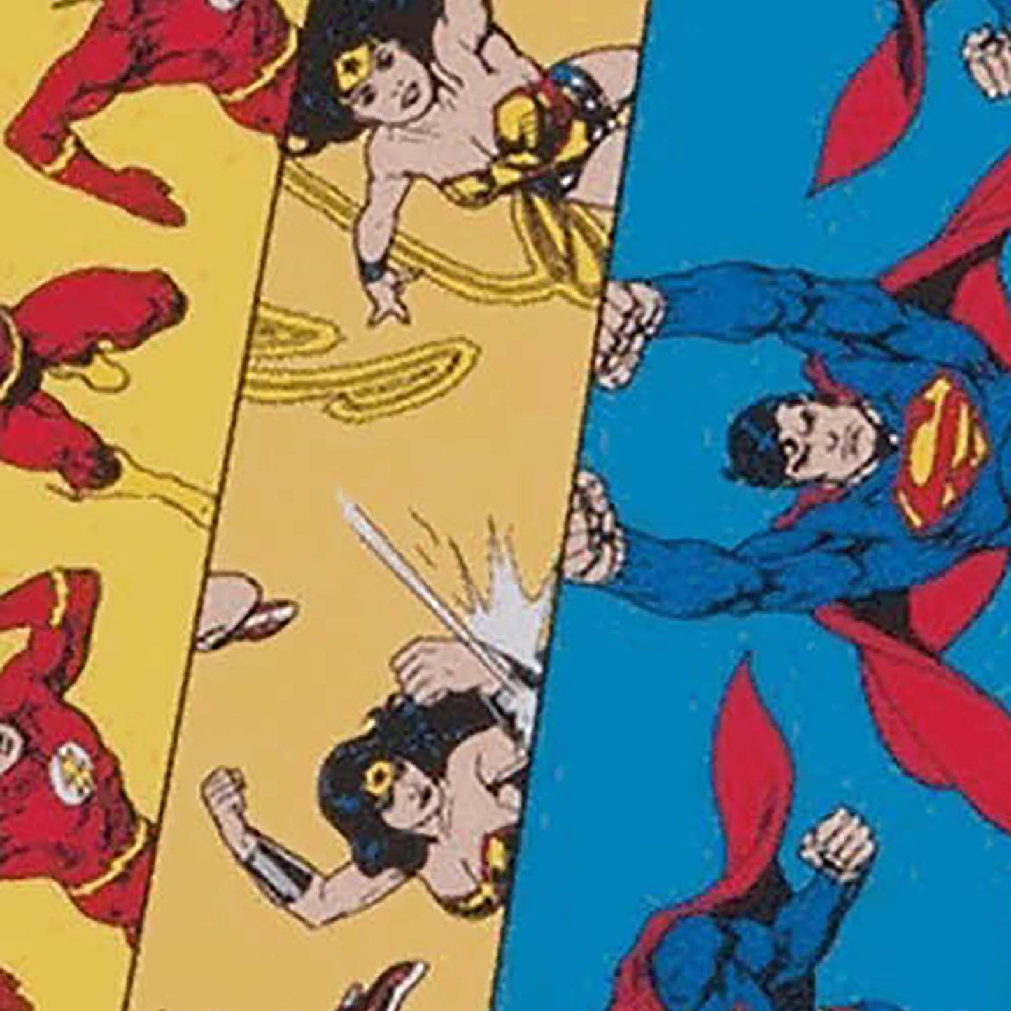 American® White Cross Stat Strip® Kid Design Justice League Adhesive Strips 10790