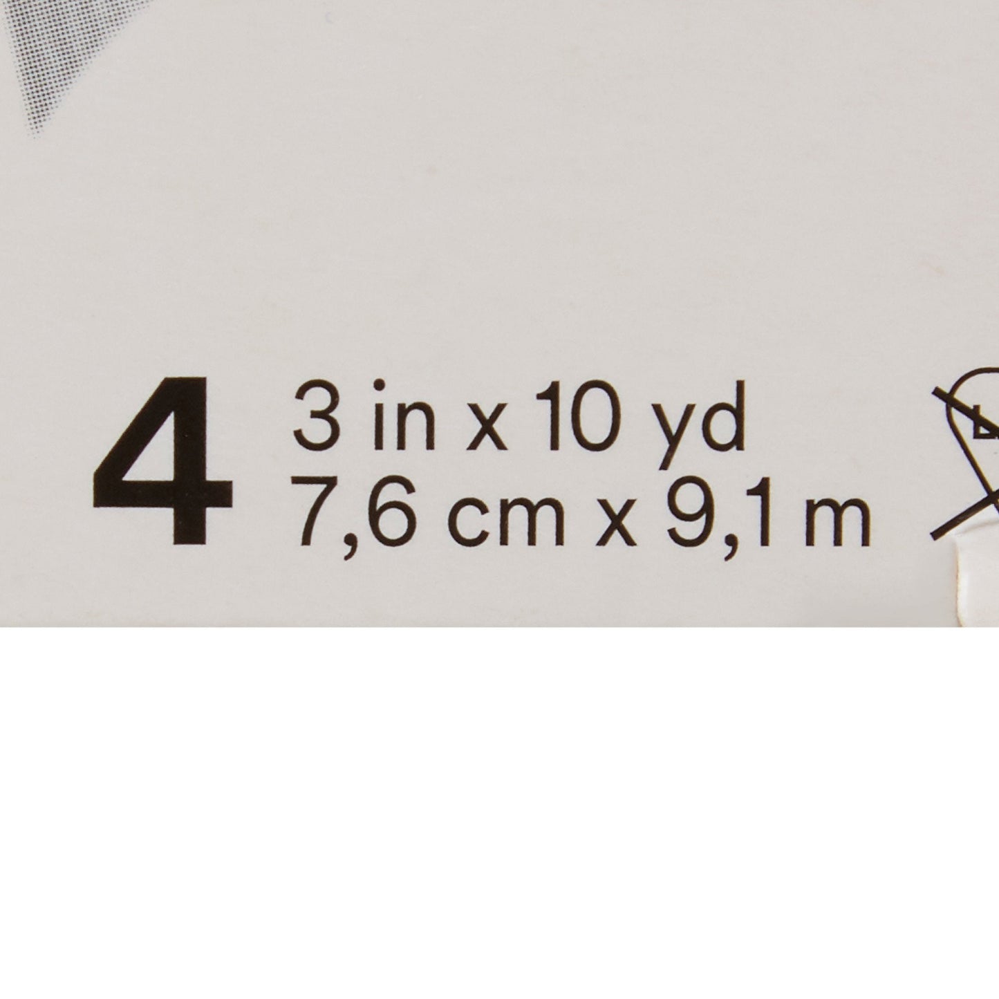 3M™ Durapore™ Silk-Like Cloth Medical Tape, 3 Inch x 10 Yard, White 1538-3