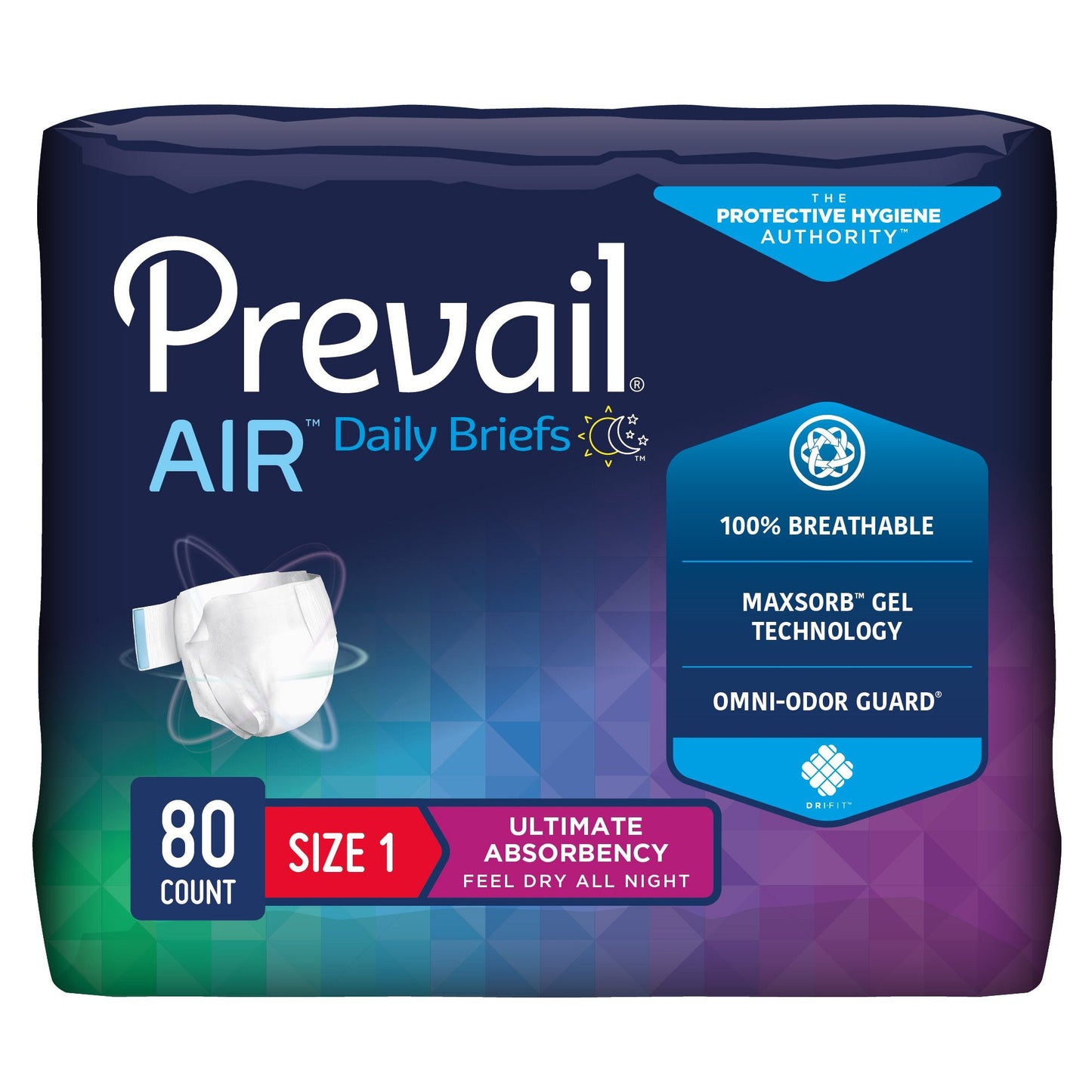 Prevail® Per-Fit® Adult Briefs Maximum Plus Absorbency, Medium PF-012/2