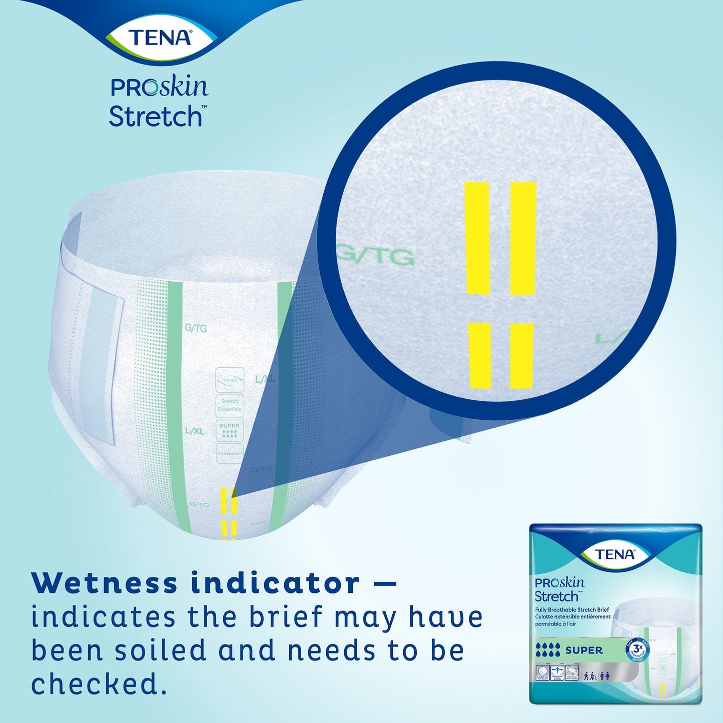 Tena® Stretch™ Bariatric Super Incontinence Brief 61391