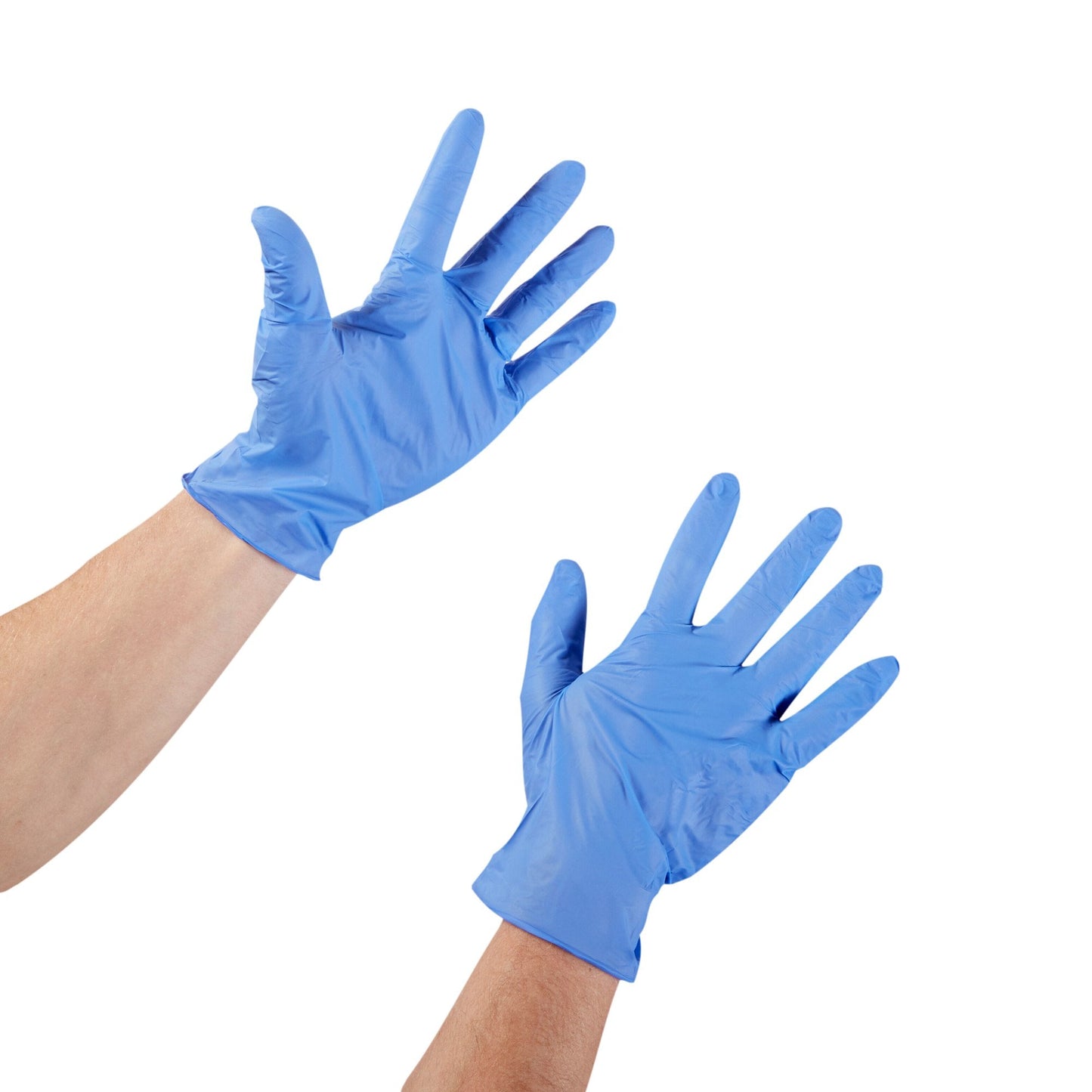 McKesson Confiderm® 3.5C Nitrile Exam Glove, Small, Blue 14-6974C