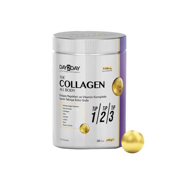 Day2Day Collagen Supplement Powder - Anti-Aging, Joint Health & Beauty Support