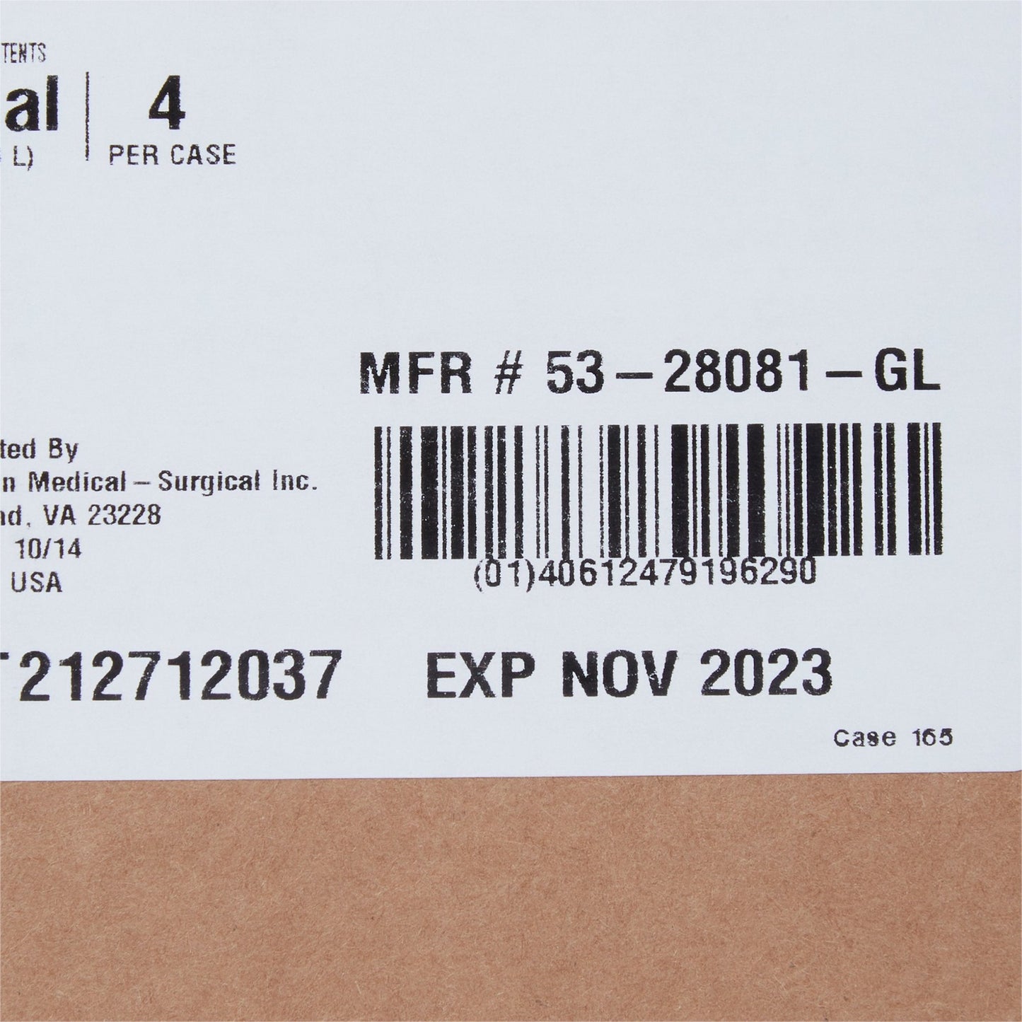 McKesson Antimicrobial Lotion Soap, Herbal Scent, 1-gallon jug 53-28081-GL