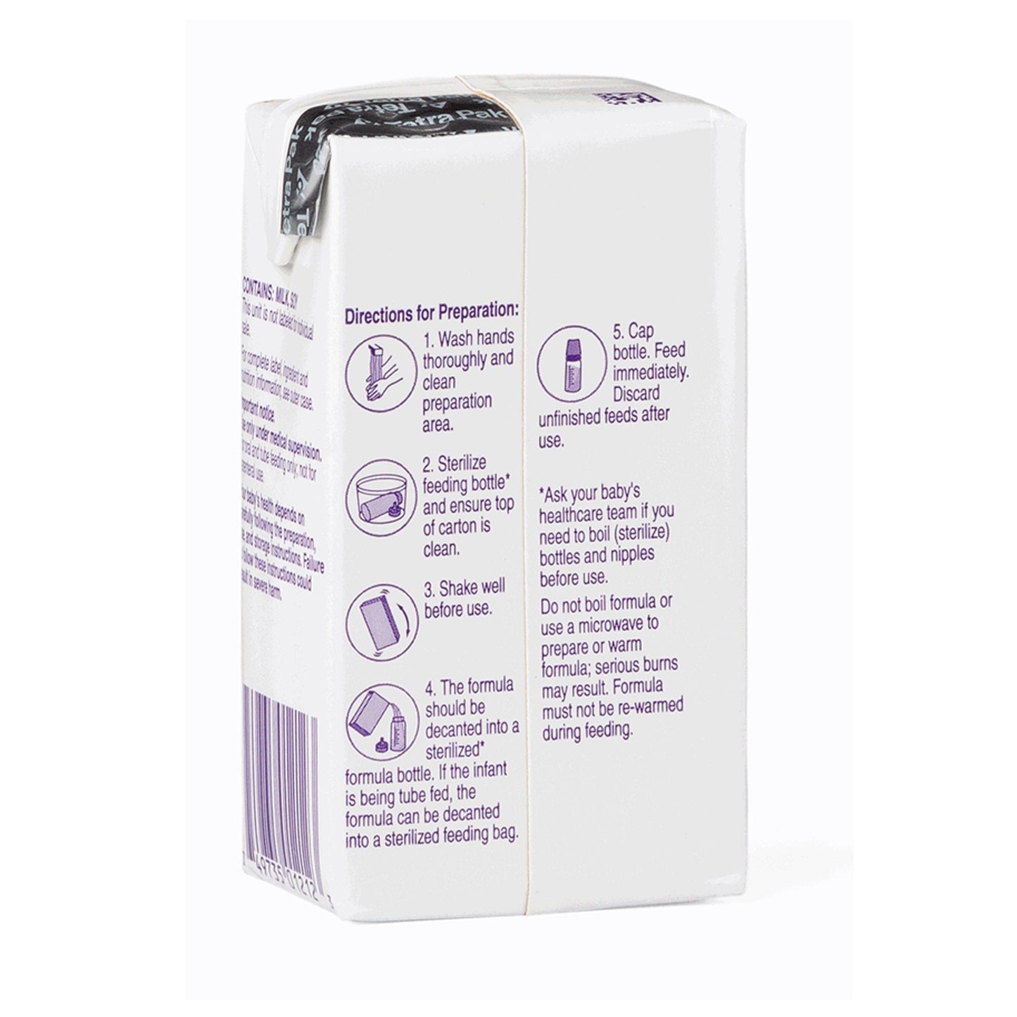 Fortini™ Infant Formula, 4-ounce carton 161212