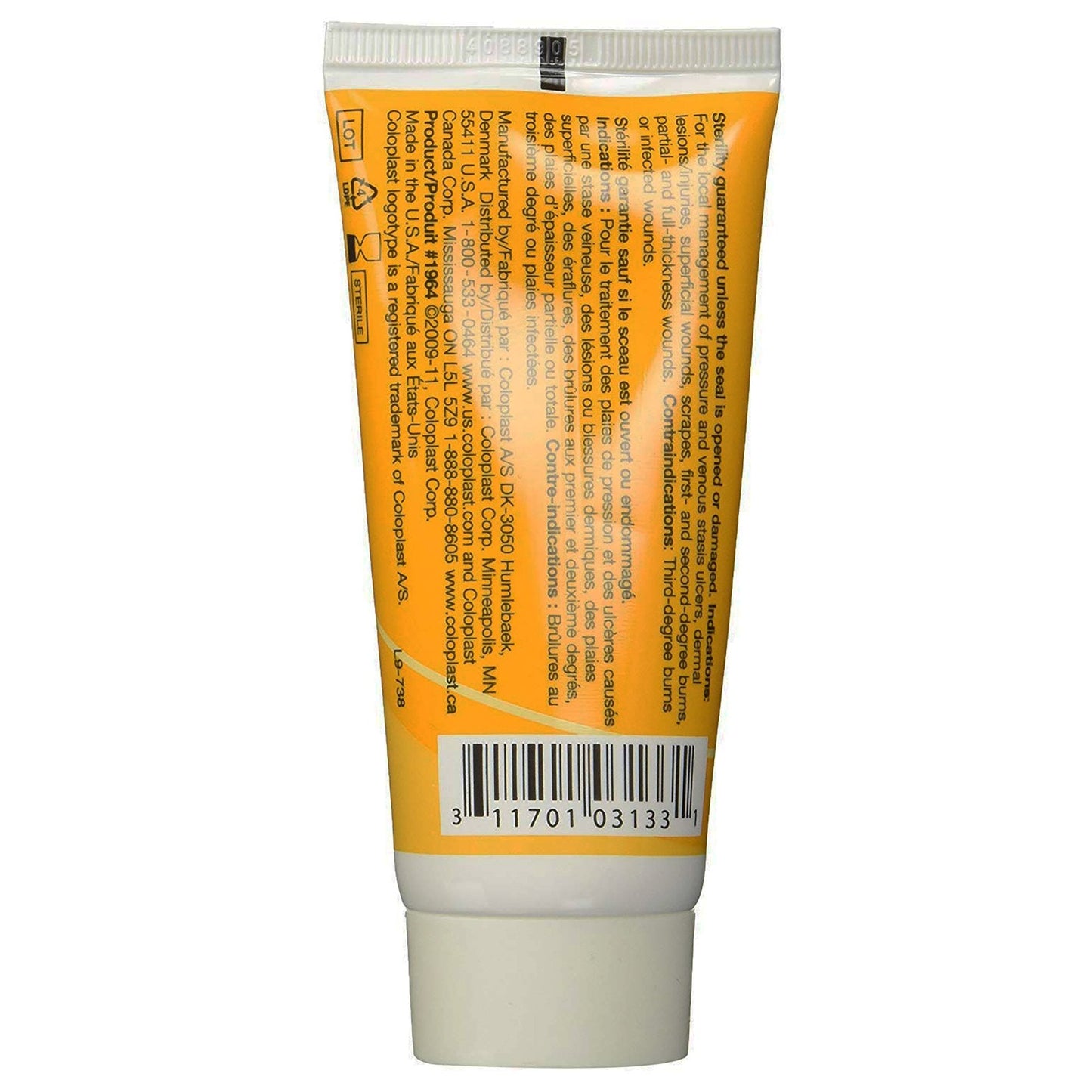 Triad™ Hydrophilic Wound Dressing, Zinc Oxide-Based Paste, 2.5-ounce tube 1964