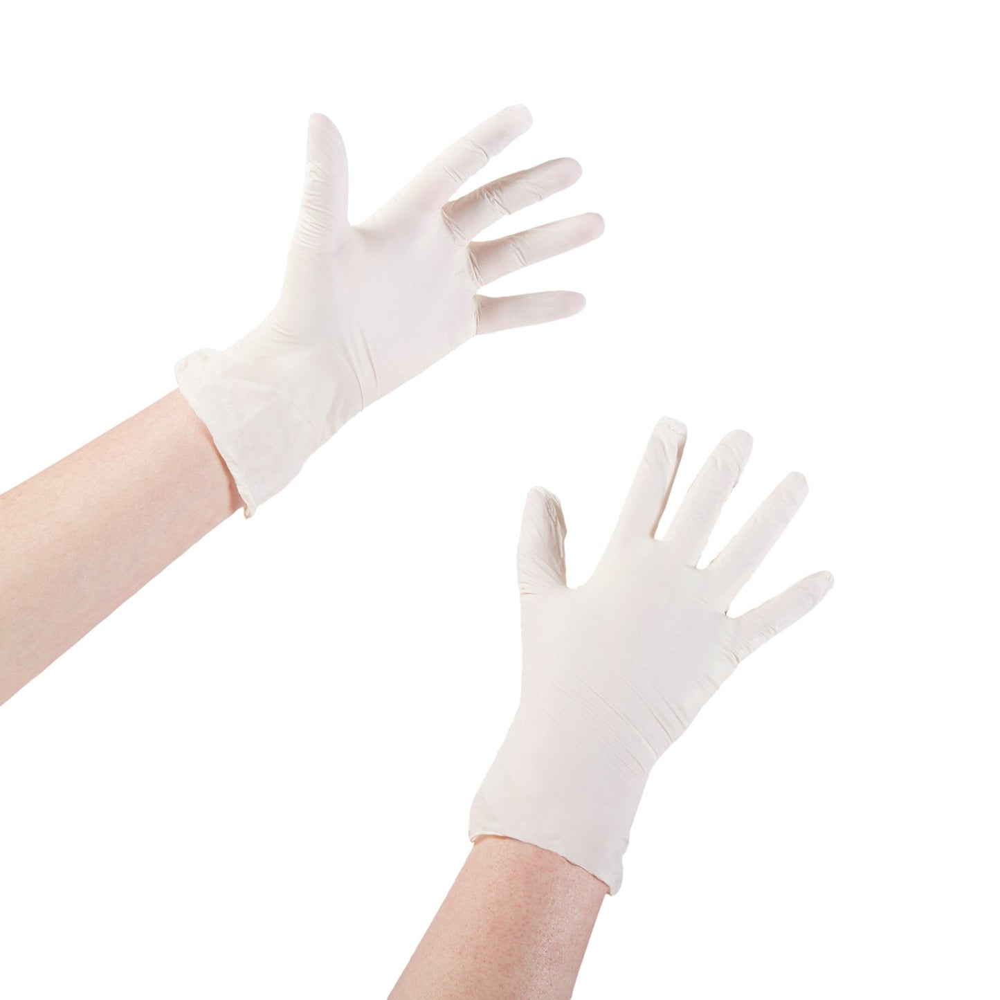 McKesson Stretch Vinyl Exam Glove, Small, Ivory 14-814