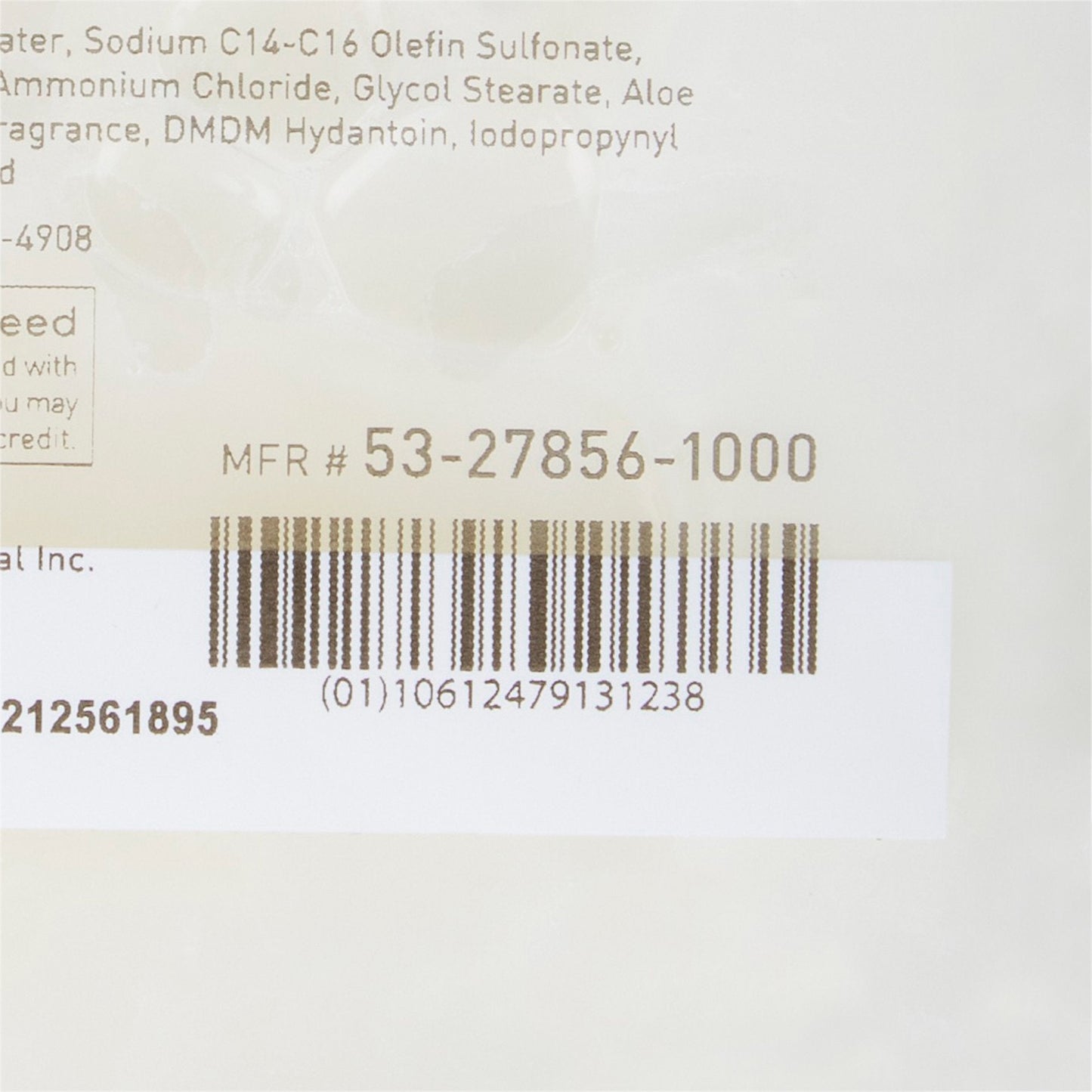 McKesson Lotion Soap, 1,000ml Refill Bag, Fresh Scent 53-27856-1000