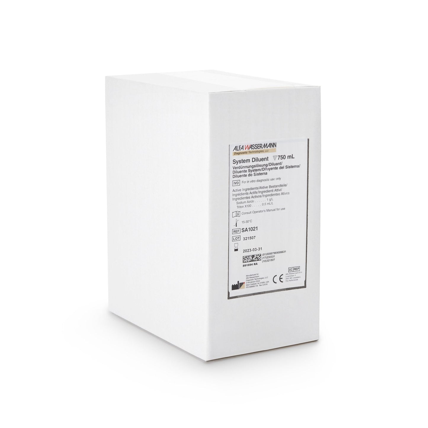Ace® General Chemistry Reagent Diluent SA1021