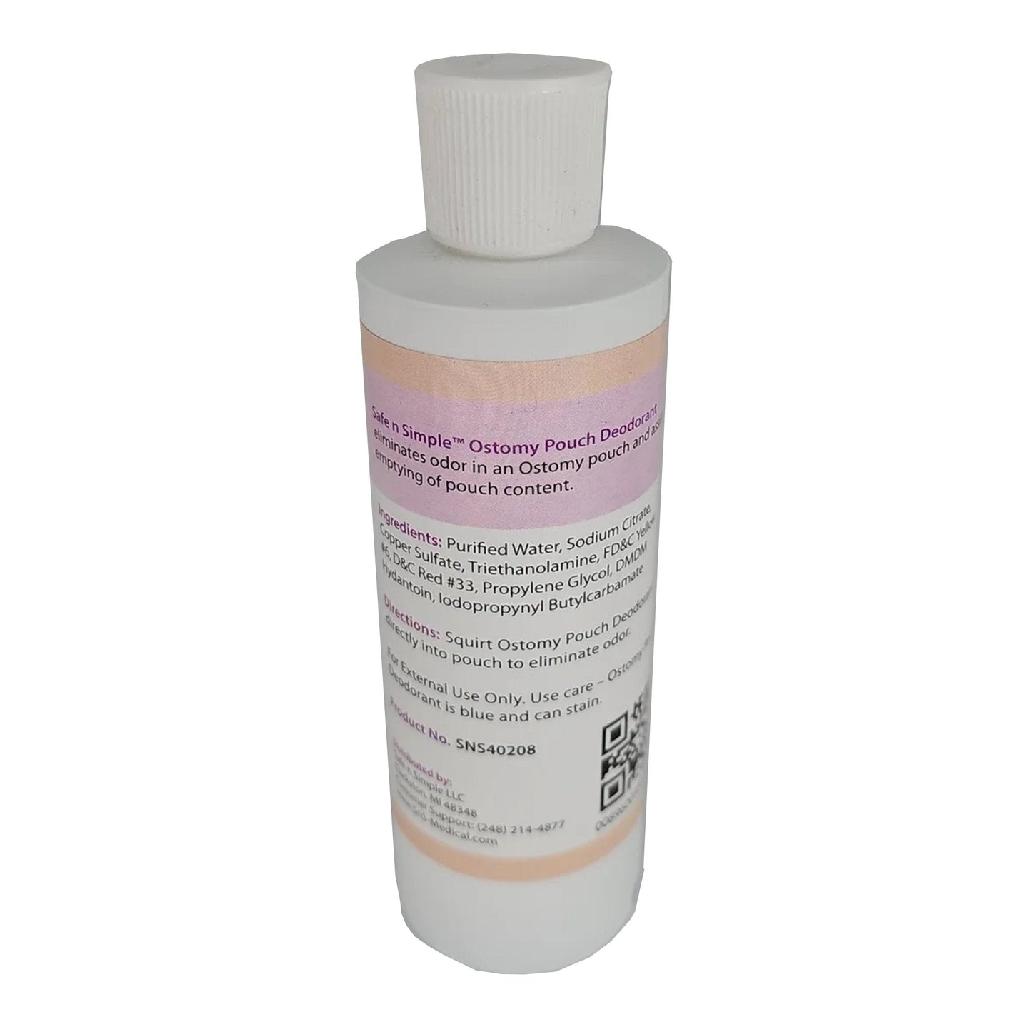 Safe n Simple™ Ostomy Pouch Deodorant SNS40208