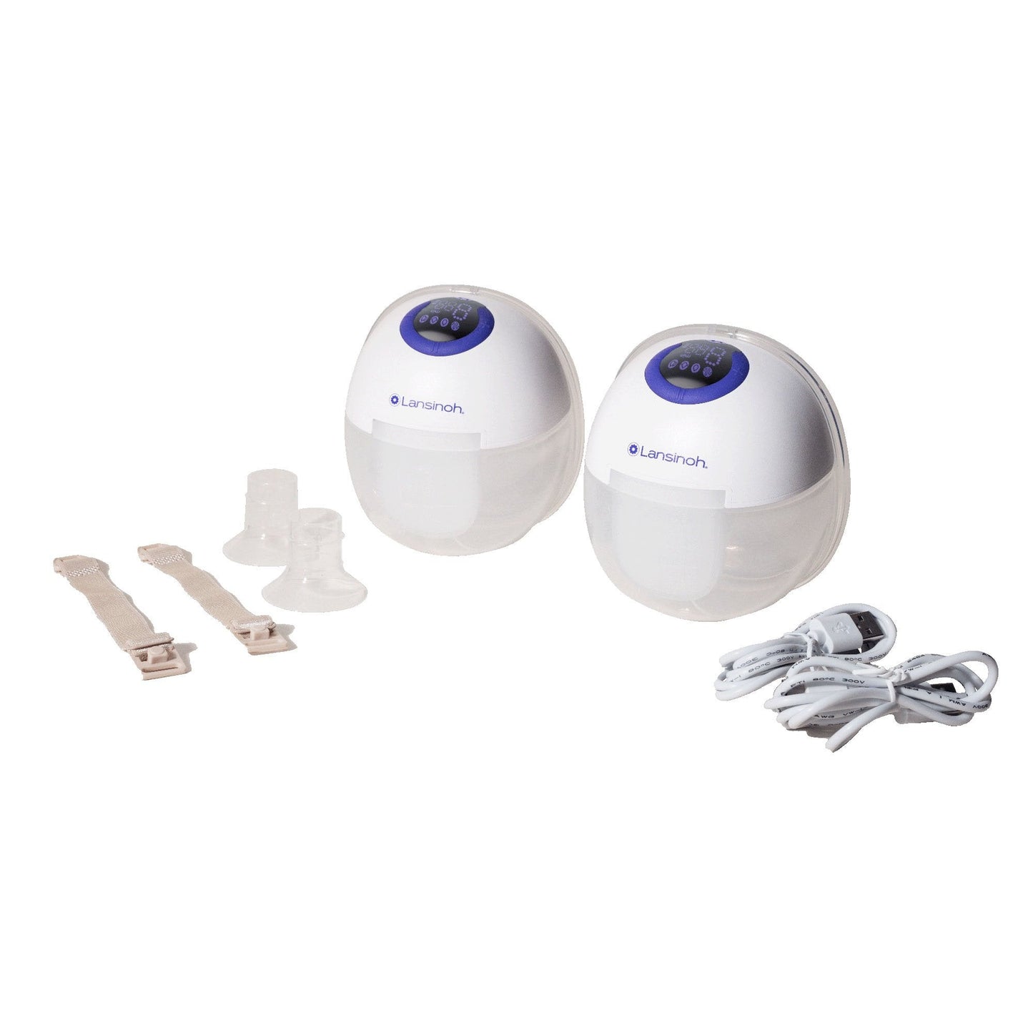 Hands Free Double Electric Breast Pump Lansinoh® DiscreetDuo™ 53751