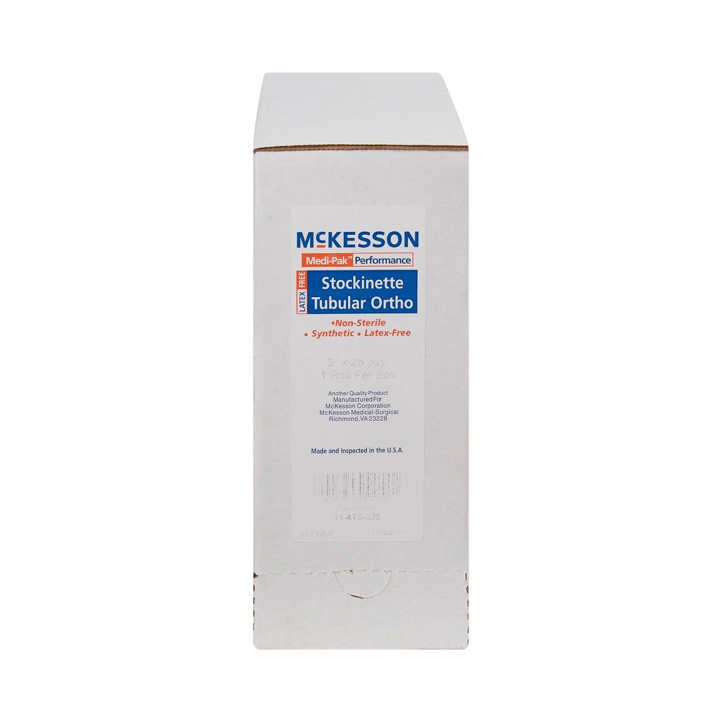 McKesson White Polyester Tubular Stockinette, 3 Inch x 25 Yard 16-4TS-325