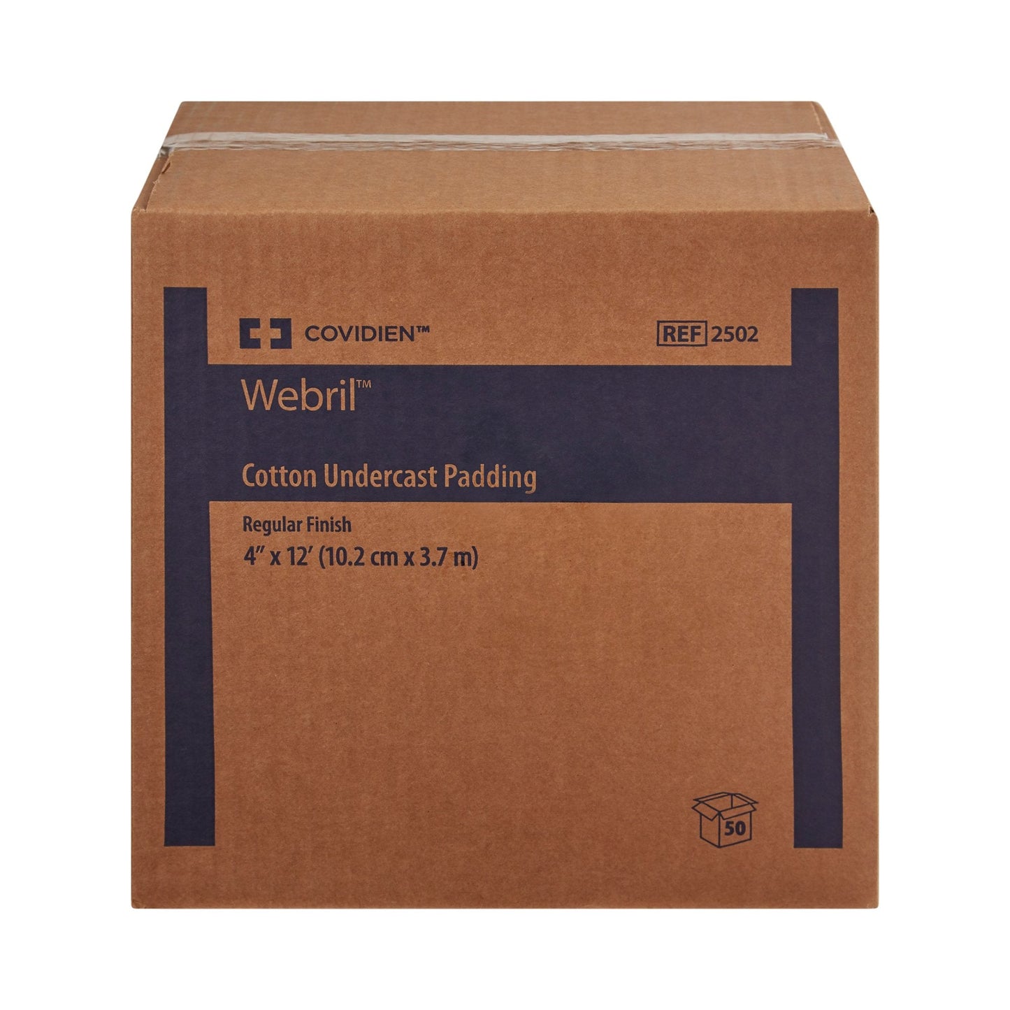 Webril™ White Cotton Undercast Cast Padding, 4 Inch x 4 Yard 2502-